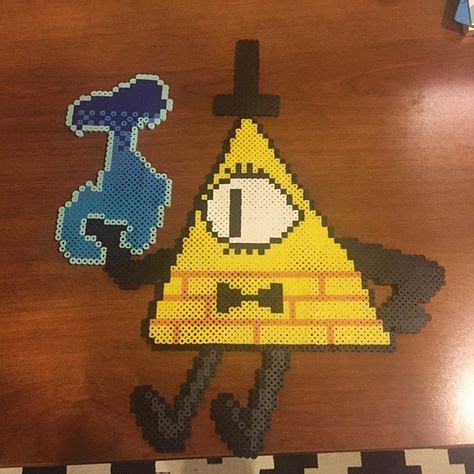 Bill Cipher Gravity Falls Perler Beads By Multifandom Perler Perler