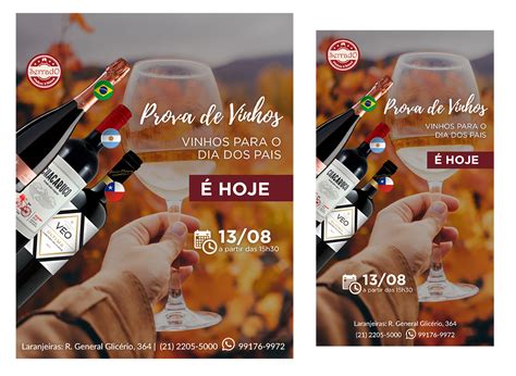 Serrado Vinhos E Bistr Social Media Behance