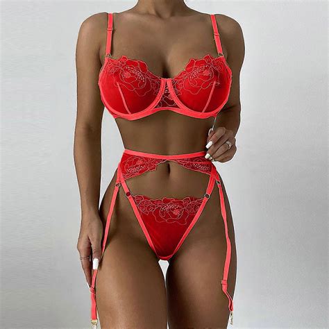 Sexy Lace Lingerie Set Women S Underwear Transparent Bra Panty Sets Lace Black Lingerie Bra Set