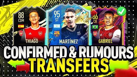 FIFA 21 SUMMER 2020 CONFIRMED TRANSFERS RUMOURS FT LAUTARO