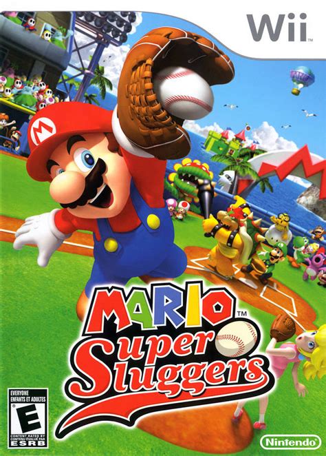 Mario Super Sluggers Box Shot for Wii - GameFAQs