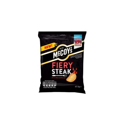 McCoy’s unveils Fiery Steak flavour