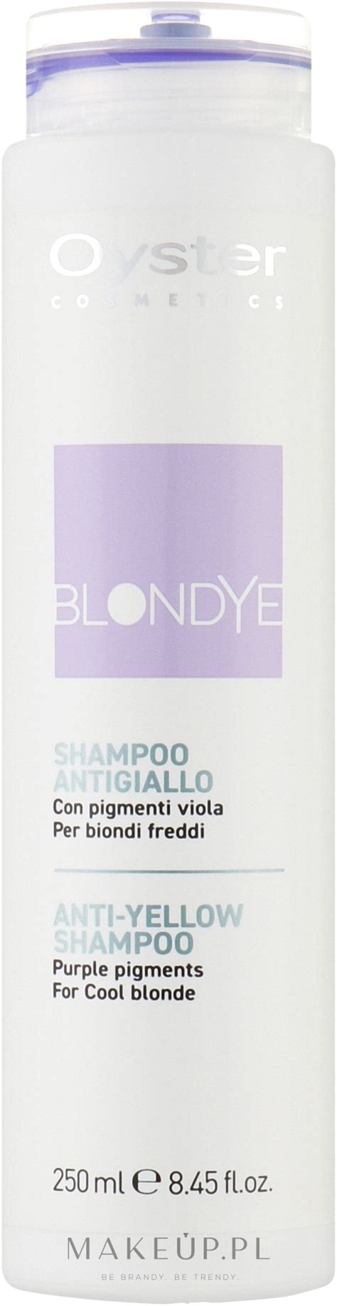 Oyster Cosmetics Blondye Anti Yellow Shampoo Szampon Neutralizuj Cy