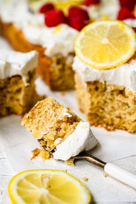 Vegan Lemon Cake - Crowded Kitchen