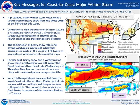 Nws Weather Prediction Center On Twitter A Major Winter Storm Will Produce An Extensive Area