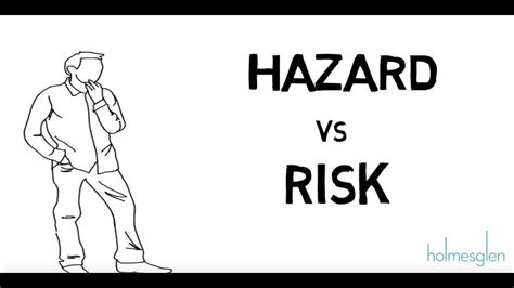 The Difference Between A Hazard And A Risk Youtube