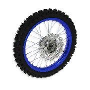 Roue Arri Re Noire Pour Dirt Bike Agb Roues Compl Te Pi Ces