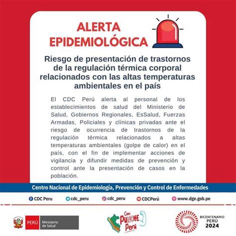 Minsa emite alerta por golpe de calor signos y recomendaciones TVPerú