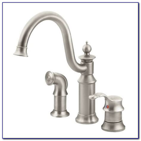 Moen Bar Sink Faucet Brushed Nickel Moen Bar Sink Faucet Brushed Nickel Kitchen Captivating Bar ...