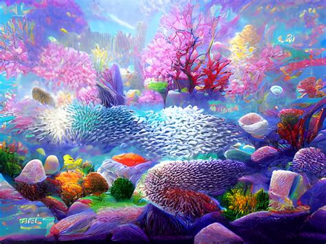 Colorful Coral Reef Jigsaw Puzzle In Under The Sea Puzzles On