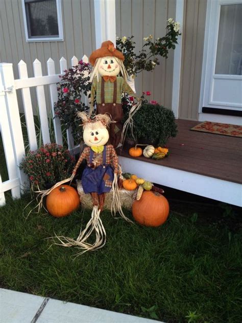 Fall Front Porch Decor Ideas Fall Yard Decor Fall Outdoor Decor Fall