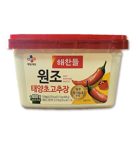 해찬들 원조 태양초 골드 고추장 15kg400g 티몬