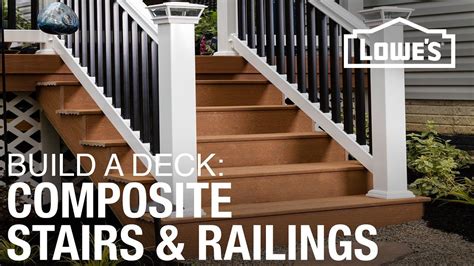 How to Build a Deck: Composite Stairs and Stair Railings