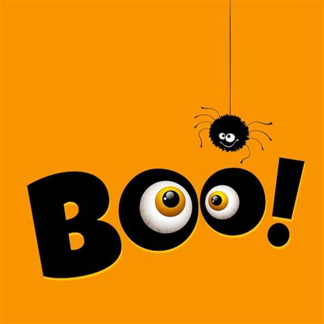 Premium Vector Funny Halloween Greeting Card Monster Eyes Vector