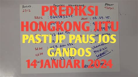 Prediksi Pasaran Hongkong Hari Ini Minggu Tgl Januari Angka