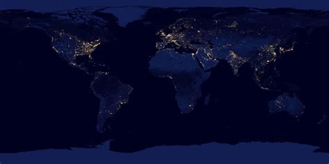 Night Satellite Photos | Earth, U.S., Europe, Asia, World