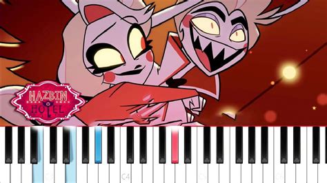 More Than Anything Sing Along Hazbin Hotel Piano Tutorial Youtube