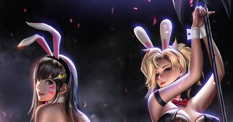 Bunny Bunny Dva Mercy Kiko Lのイラスト Pixiv