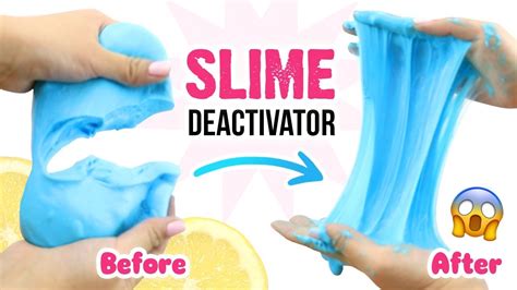 Diy Slime Deactivator How To Soften Slimes Using These Genius Hacks Youtube