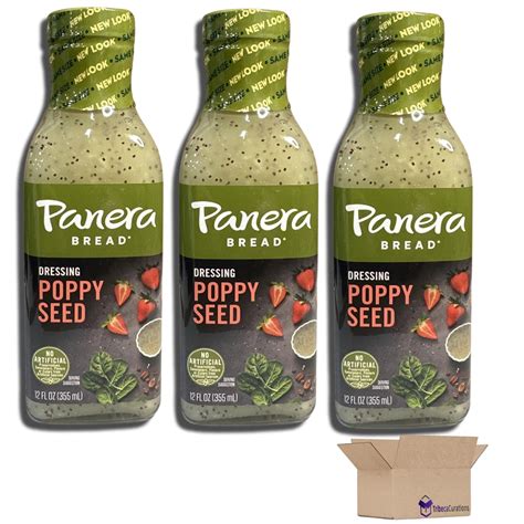 Salad Dressing By Panera 12 Ounce Pack Of 3 Poppy Seed