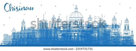 Chisinau Cityscape Over Royalty Free Licensable Stock Vectors