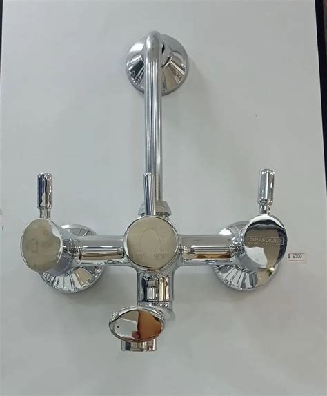 Stainless Steel GRAFDOER Ovel L Band Mixer For Bathroom Fitting At Rs