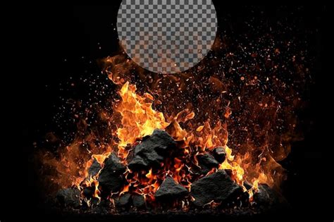 Premium Psd Transparent Psd Fire Flame Sparks