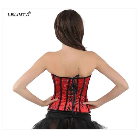 Femmes Gothique Bustier D Soss Corset Robe Sexy Lingerie Overbust