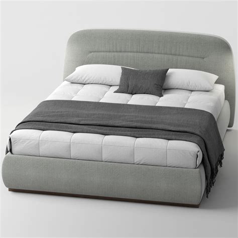 Bodema Sophie Fabric Bed 2 3D Model For VRay