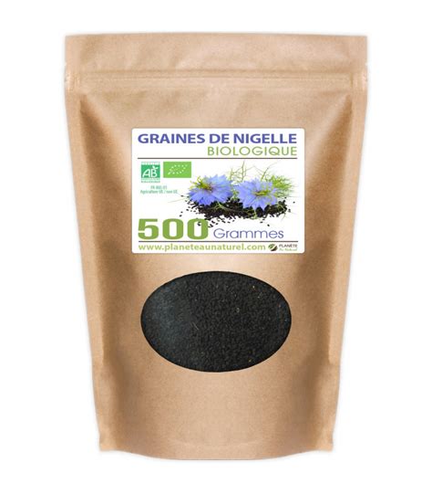 500g De Graines De Nigelle Bio