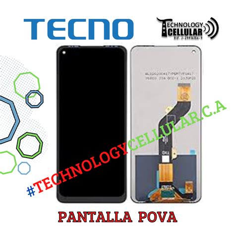 Pantalla Tecno Pova Technology Cellular Servicio Tecnico Especializado