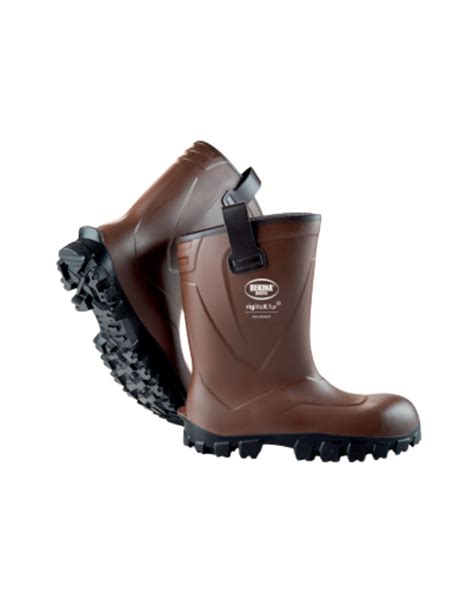 Demi Botte Riglite X Fur Secu En Neotane Marron Fourree S Src Ref A