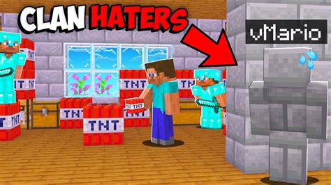 ENCONTRÉ el CLAN de mis HATERS en mi SERVIDOR de MINECRAFT YouTube