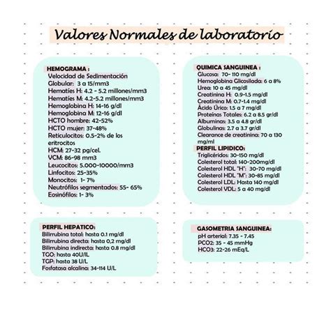 Valores Normales En Laboratorio Clinico Udocz The Best Porn Website