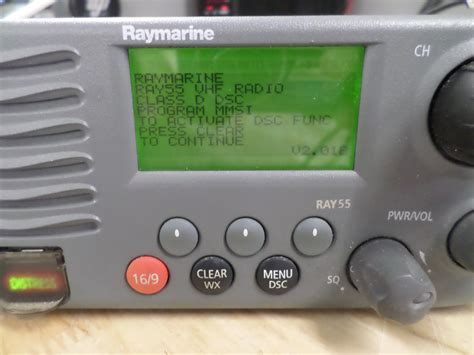 Raymarine Ray Marine Dsc Vhf Radio Tested Max Marine Electronics