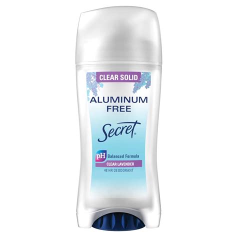 Clear Solid Deodorant Secret