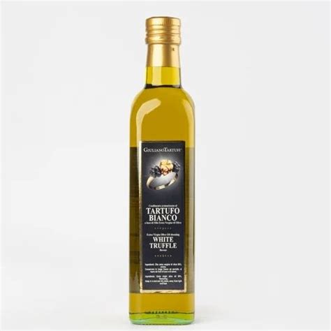 Giuliano Tartufi Italian 500 ML Extra Virgin Olive Oil White Truffle