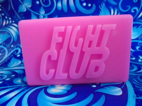 Fight Club Pink Soap Bar Sls Free Glycerin Man Moisturizing Movie Lover