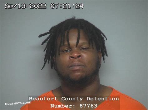 Justin Kyrell Jenkins 09 13 2022 Beaufort County Mugshots Zone