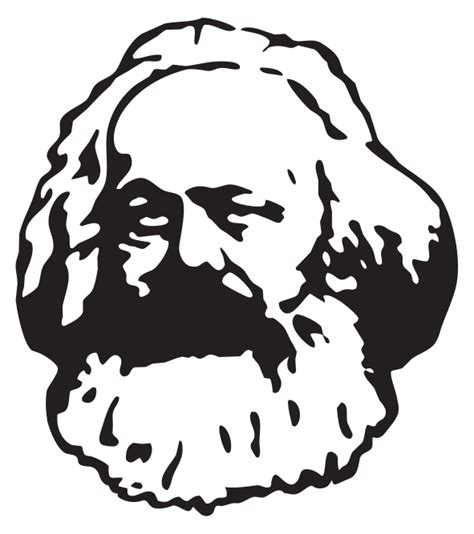 Karl Marx Head Portrait Clip Art Image Clipsafari