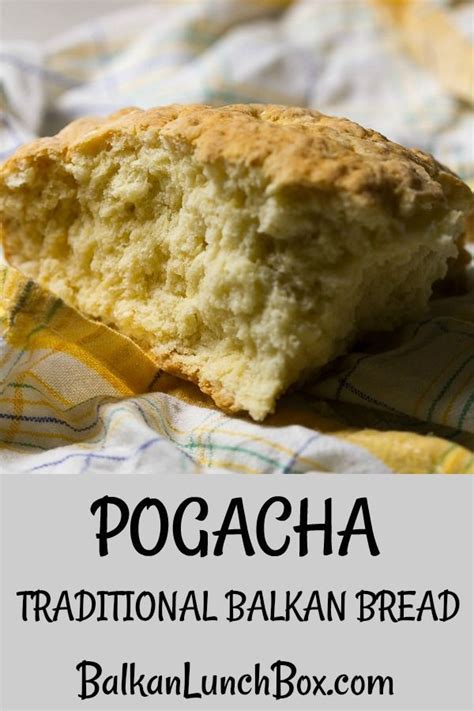 Pogacha Pogača Traditional Balkan Bread Without Yeast Balkan Lunch