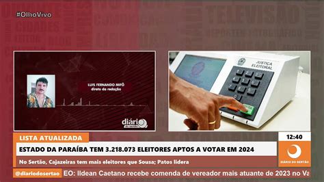 Confira Quantos Eleitores Estão Aptos A Votar Em Cada Município Do