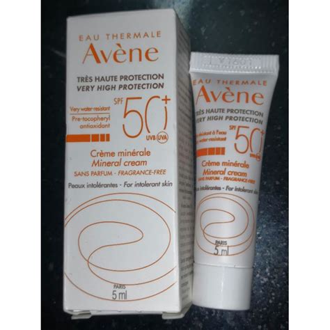 Avene Very High Protection Mineral Cream Spf Trial Pack Ml