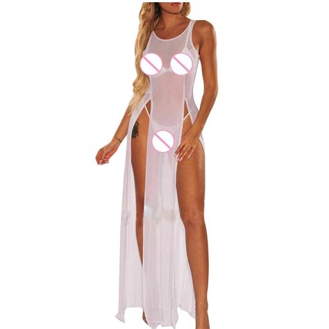 Seaopen Body Harness Lingerie Costumes Womens Chemise Dress Lingerie