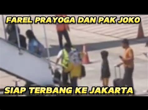 FAREL PRAYOGA DAN PAK JOKO SIAP TERBANG KE JAKARTA SHOOTING DI MNCTV