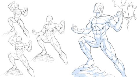 New Class Is Now Live How To Draw And Develop A Superhero Figure