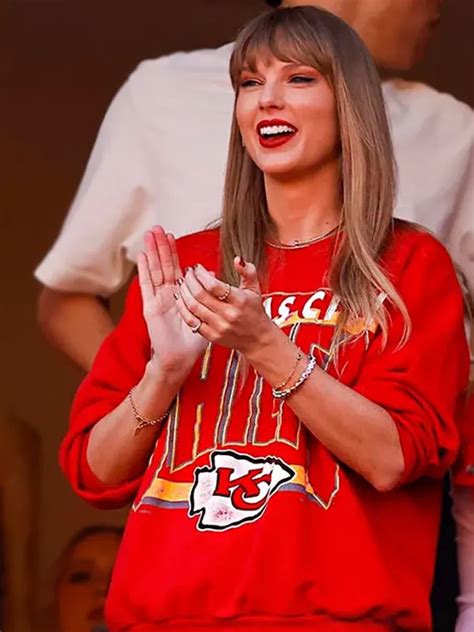 Taylor Swift Kansas City Chiefs Sweatshirt