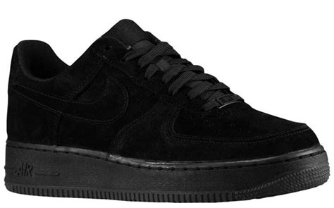 Nike Air Force 1 Low Suede Triple Black | SportFits.com