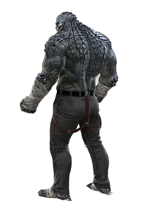 Arkham Origins Killer Croc Concept Art