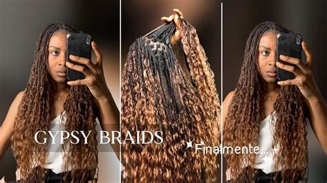 Como Fazer Gypsy Braids Para Iniciante Pela Primeira Vez Youtube